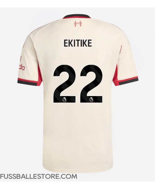 Günstige Liverpool Hugo Ekitike #22 Auswärtstrikot 2025-26 Kurzarm Günstige Liverpool Hugo Ekitike #22 Auswärtstrikot 2025-26 Kurzarm